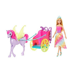 Игровой набор Barbie Dreamtopia Сказочный экипаж Mattel