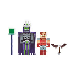 Набор фигурок Minecraft "Подземелье" Безымянный и Хал Mattel