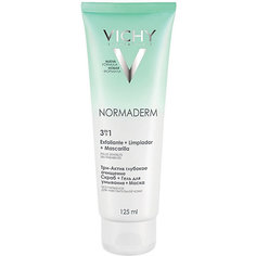 Крем Vichy Normaderm Глубокое очищение 3 в 1, 125 мл