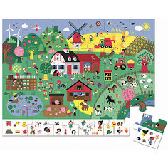 Пазл Janod Ферма, 24 элемента