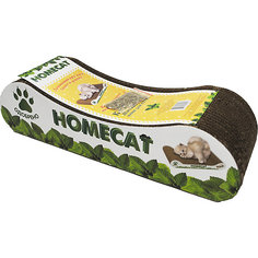 Когтеточка Homecat Mini "Мятная волна" для котят, 4х10 см