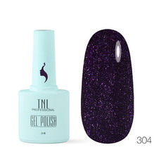 TNL, Гель-лак «8 чувств» №304, Сияющая черника