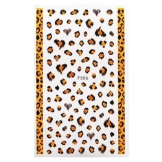 Monami Professional, Наклейки №506 «Леопард»