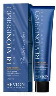 Domix, Краска для волос Revlonissimo Colorcosmetique Pure Colors, 60 мл (10 оттенков) 033 Золотой