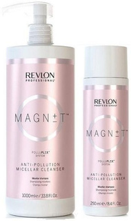 Domix, Мицеллярный шампунь для волос Magnet Anti-Pollution Micellar Cleanser, 250 мл Revlon