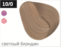 Domix, Безаммиачный стойкий краситель для волос с маслом виноградной косточки Silk Touch (42 оттенка) 10/0 светлый блондин Ollin Professional