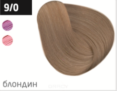 Domix, Безаммиачный стойкий краситель для волос с маслом виноградной косточки Silk Touch (42 оттенка) 9/0 блондин натуральный Ollin Professional