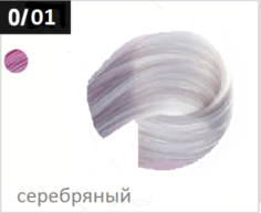 Domix, Безаммиачный стойкий краситель для волос с маслом виноградной косточки Silk Touch (42 оттенка) 0/01 корректор серебряный Ollin Professional