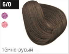 Domix, Безаммиачный стойкий краситель для волос с маслом виноградной косточки Silk Touch (42 оттенка) 6/0 темно-русый Ollin Professional