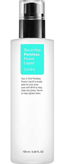 Domix, Тонер 2 в 1 для сужения пор Two In One Poreless Power Liquid, 100 мл Cos Rx