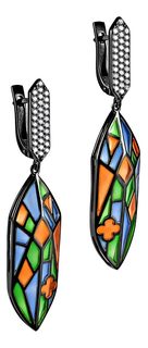 Серебряные серьги Серьги Kabarovsky 12-243-7901