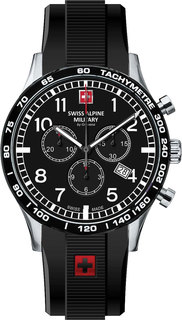 Швейцарские мужские часы в коллекции Aviator chrono Мужские часы Swiss Alpine Military 1746.9837SAM