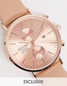 Часы персикового цвета Reclaimed Vintage inspired-Розовый