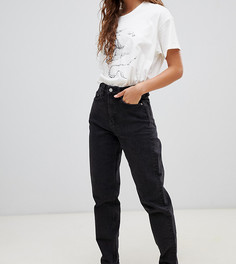 Черные джинсы в винтажном стиле с завышенной талией Weekday-Черный цвет
