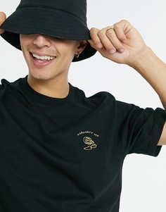 Черная футболка с логотипом Carhartt WIP-Черный