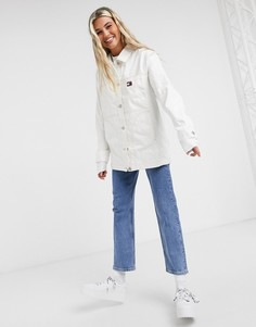 Белая куртка Tommy Jeans-Белый