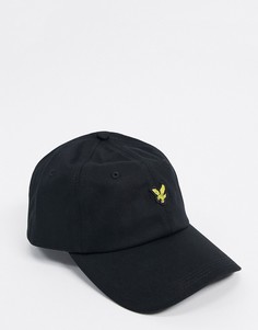 Черная бейсболка Lyle and Scott-Черный