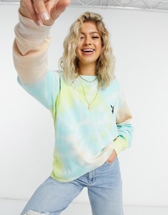 Свитшот от комплекта с принтом тай-дай Missguided Playboy-Мульти