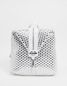 Белый рюкзак Love Moschino