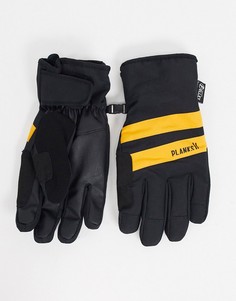 Черные утепленные перчатки Planks-Мульти