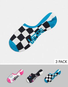Набор из 3 пар носков с принтом Vans-Мульти