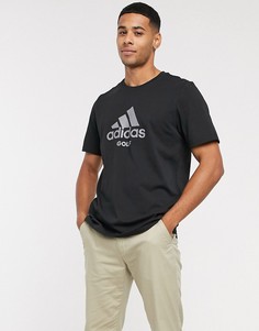 Черная футболка adidas Golf badge of sport-Черный цвет