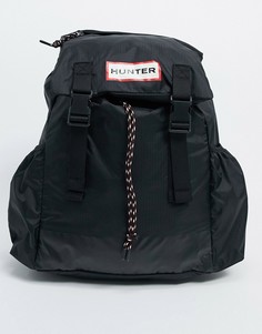 Черный складной рюкзак из ткани рипстоп Hunter Original