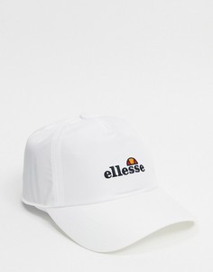 Белая бейсболка с маленьким логотипом ellesse-Белый