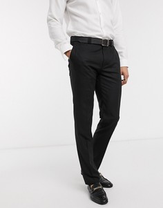 Черные узкие брюки из переработанного полиэстера Viggo-Черный