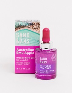 Сыворотка в каплях для придания сияния с экстрактом плодов австралийского дерева эму Sand & Sky - 30 мл-Бесцветный