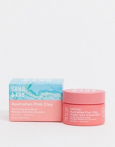Маска для лица с австралийской розовой глиной Sand & Sky - Дорожный формат 30 г-Бесцветный