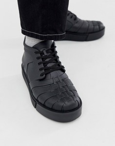 Черные кроссовки на массивной подошве Melissa-Черный цвет