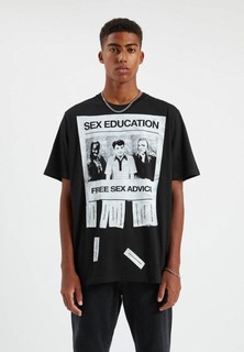 Футболка Pull&Bear SEX EDUCATION, Join Life