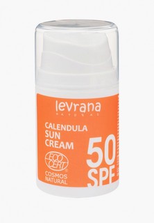 Крем для загара Levrana Календула 50 SPF ,50мл