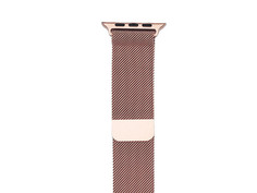 Аксессуар Ремешок Gurdini Milanese Loop для APPLE Watch 38mm Rose Gold 904821