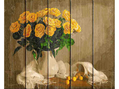 Картина по номерам Dali Желтые розы WS032