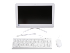 Моноблок HP 20-c433ur White 7JT11EA (Intel Core i3-7130U 2.7 GHz/8192Mb/1000Gb/Intel HD Graphics/Wi-Fi/Bluetooth/Cam/19.5/1920x1080/DOS)