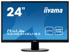 Монитор Iiyama 24 ProLite X2483HSU-B3 Black Выгодный набор + серт. 200Р!!!