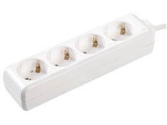 Сетевой фильтр IEK 4 Sockets 3m White WYP10-16-04-03-Z-N