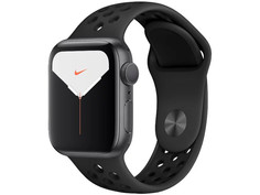 Умные часы APPLE Watch Nike Series 5 40mm Space Grey Aluminium with Anthracite-Black Nike Sport Band MX3T2RU/A Выгодный набор + серт. 200Р!!!