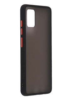 Чехол Brosco для Samsung Galaxy A51 Red-Black SS-A51-ST-TPU-BLACK-RED