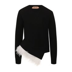 Хлопковый пуловер N21