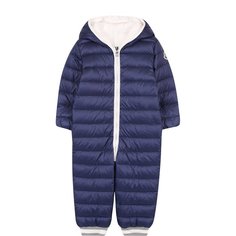 Пуховый комбинезон с капюшоном Moncler Enfant