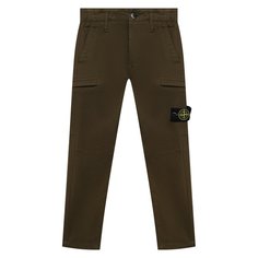 Хлопковые брюки-карго Stone Island