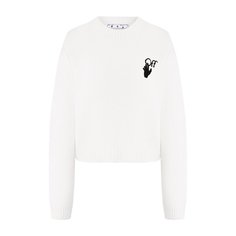 Хлопковый пуловер Off-White