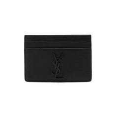 Кожаный футляр для кредитных карт Saint Laurent