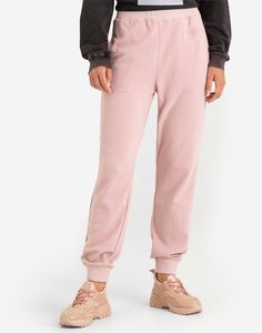 Розовые спортивные брюки-джоггеры Gloria Jeans