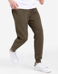 Спортивные брюки-джоггеры цвета хаки Gloria Jeans