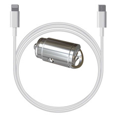 Автомобильное зарядное устройство WIIIX UCC-1-6-CB-710aU8(1.0)-01, USB type-C, 3A, белый