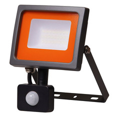 Прожектор уличный JAZZWAY 5001411, 30Вт, с датчиком движения